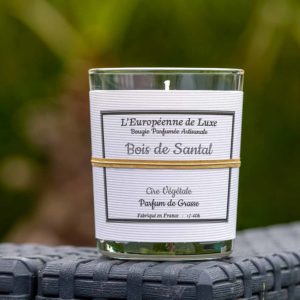 Bougie parfumée senteur Bois De Santal