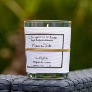 Bougie parfumée senteur Fleur d’Iris