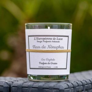 Bougie parfumée senteur Fleur De Nénuphar