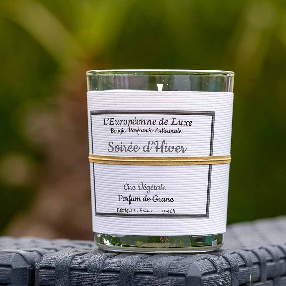 Poudre de riz - Bougie artisanale parfumée à la cire de soja