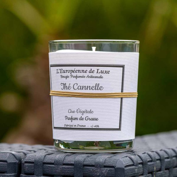 Bougie parfumée senteur Thé Cannelle